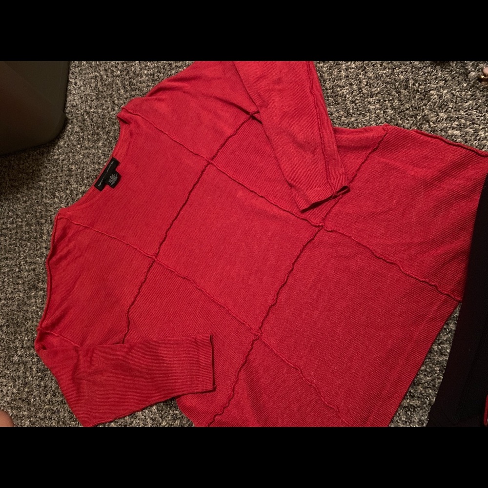 Orange Fall Sweater